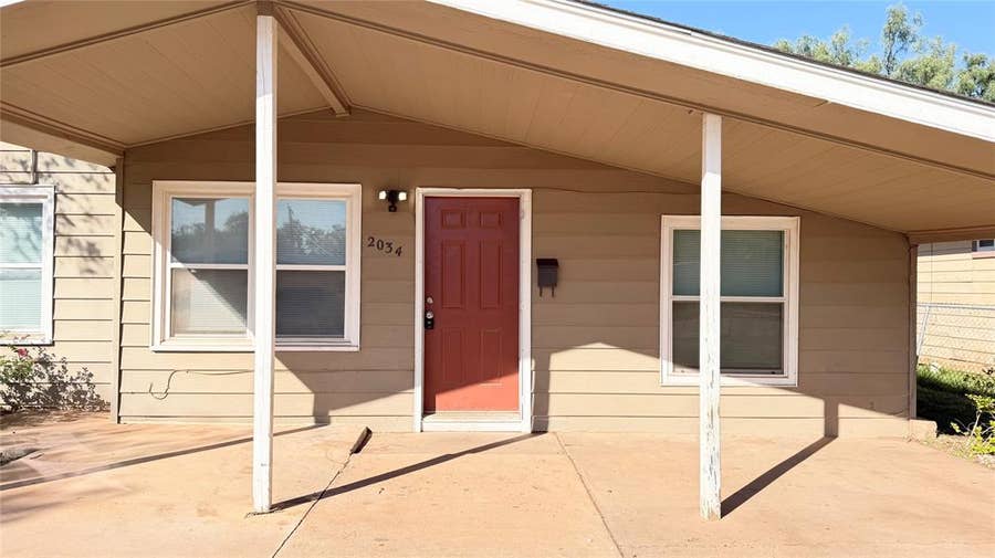 Property photo for 2034 Fannin Street, Abilene, TX