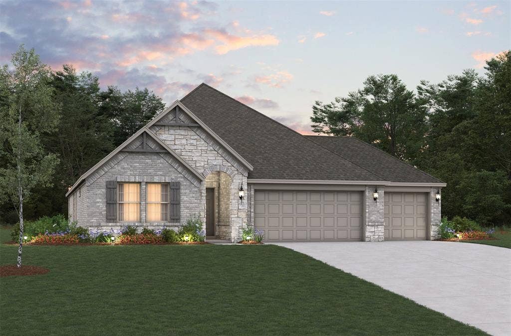 101 National Court, Forney, TX 75126 Beazer Homes Brookville Estates Magnolia Floorplan.
