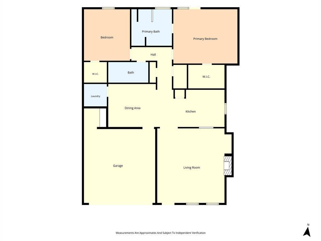 201 Pecan Village Circle, Waco, TX 76710 Floor plan