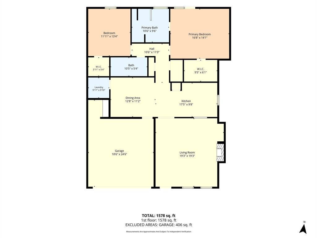201 Pecan Village Circle, Waco, TX 76710 Dementions