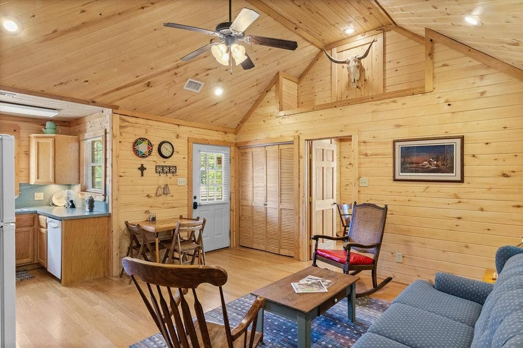 15993 County Road 4059, Kemp, TX 75143 Vaulted ceilings and a decorative hay loft area add to the charm of this home.