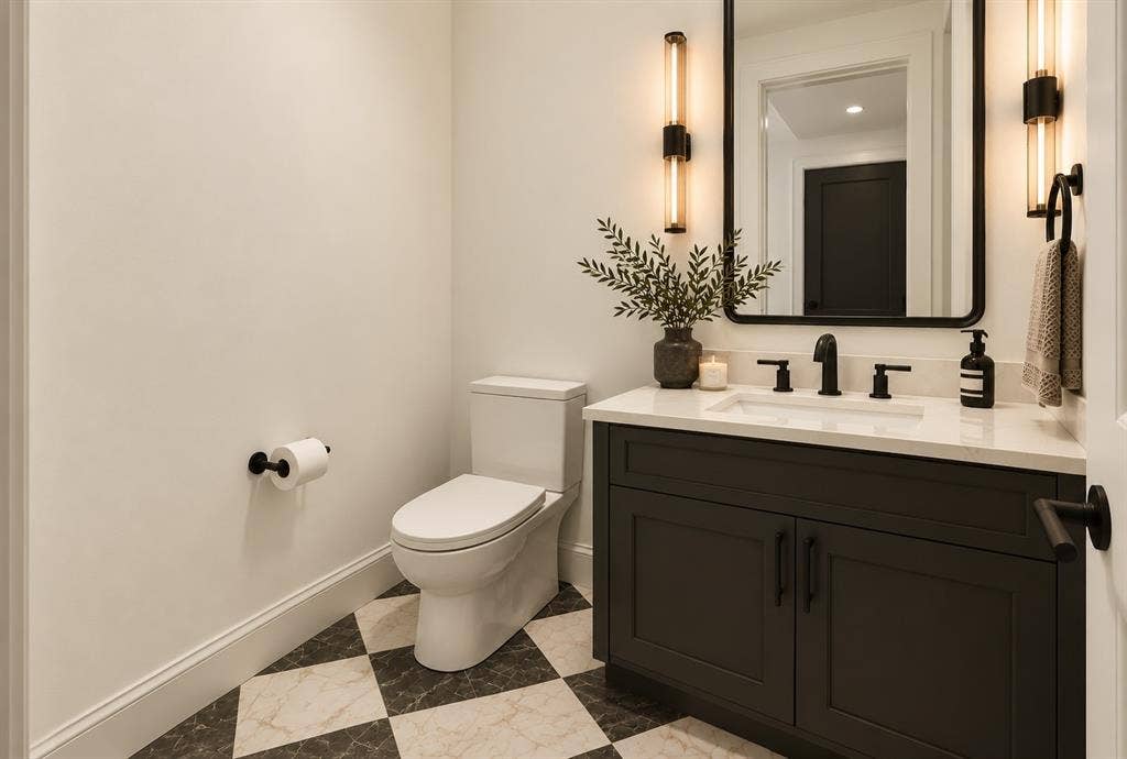 4029 Winsor Drive, Farmers Branch, TX 75244 Powder Bath