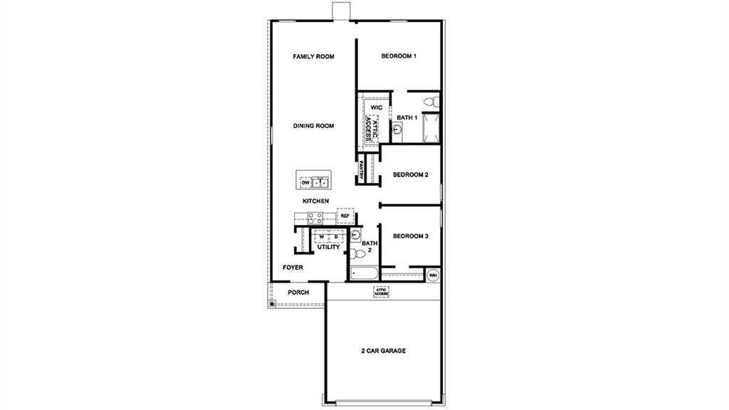 2825 Selfridge Lane, Forney, TX 75126 Floor plan