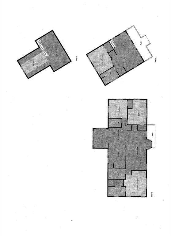 325 Grassy Way, Elm Mott, TX 76640 Floor plan for both homes. guesthouse is 2-story