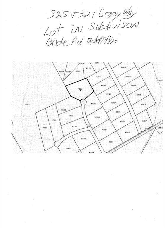 325 Grassy Way, Elm Mott, TX 76640 Plat Map, Bode Road Addition. Illustrating the property boundaries and land parcel configuration