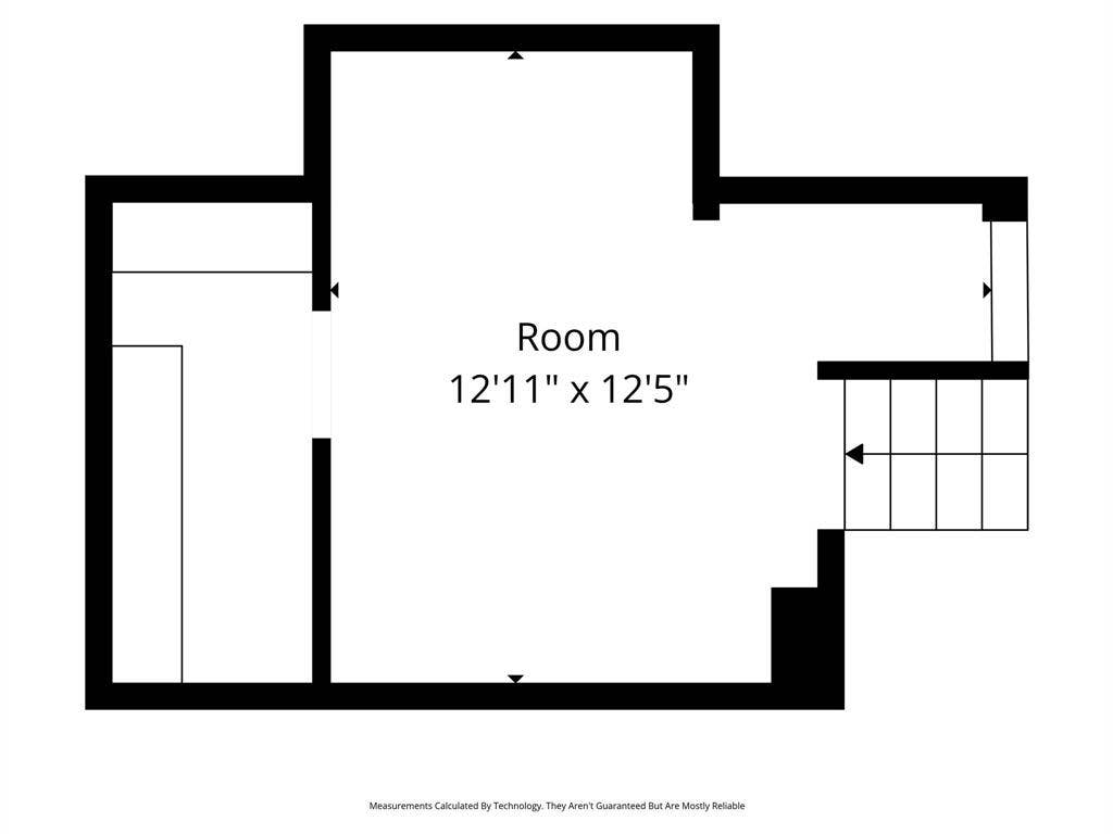 7011 Hammond Avenue, Dallas, TX 75223 Floor plan Larger Bonus Room
