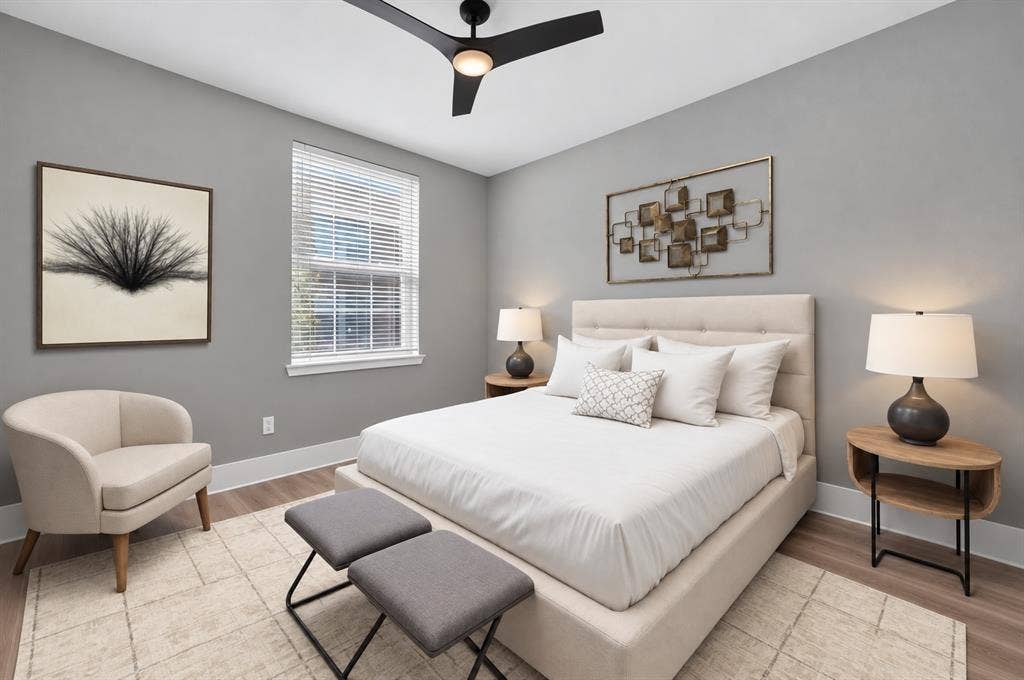 2305 Worthington Street, #202, Dallas, TX 75204 This photo has been virtually staged