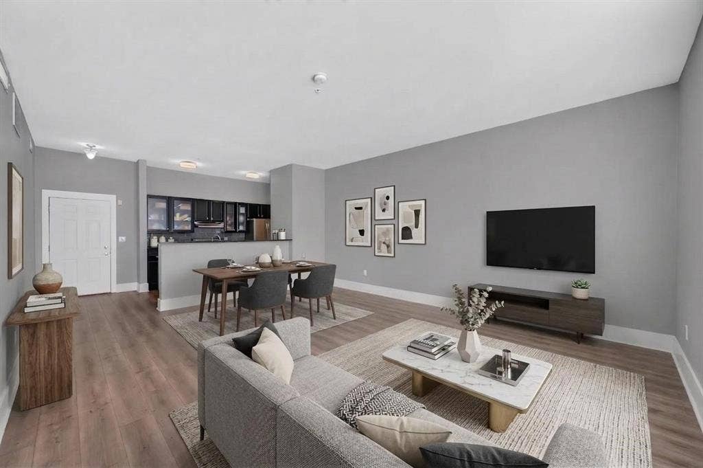 2305 Worthington Street, #202, Dallas, TX 75204 This photo has been virtually staged