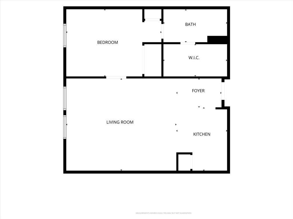 2305 Worthington Street, #202, Dallas, TX 75204 Floor plan is deemed highly reliable but not guaranteed.