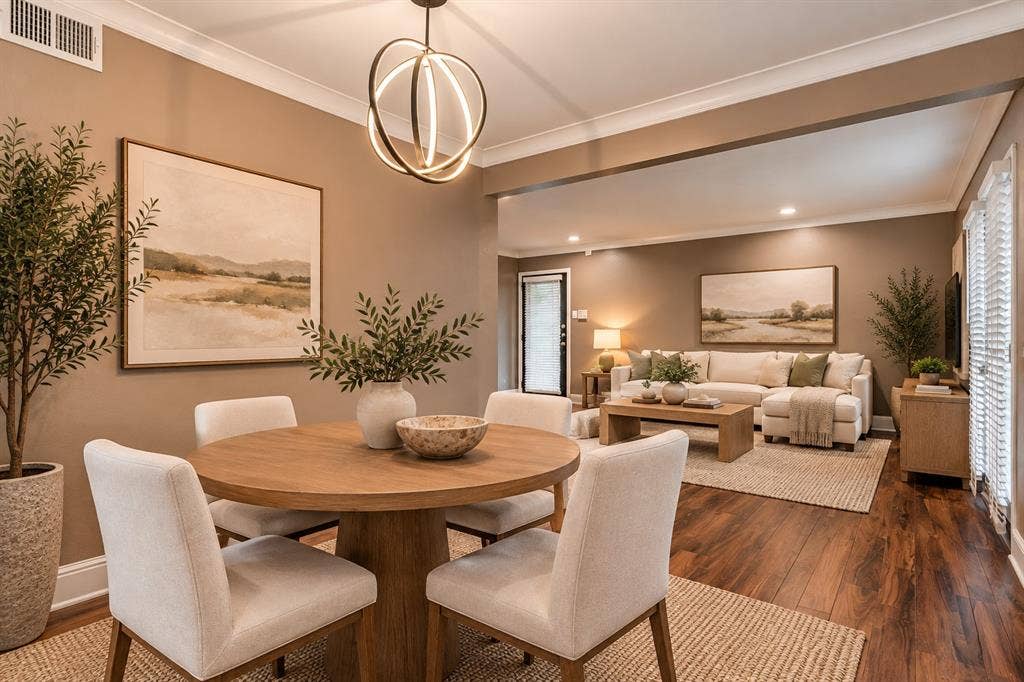 7809 Meadow Park Drive, #208, Dallas, TX 75230 Virtually Staged Photo