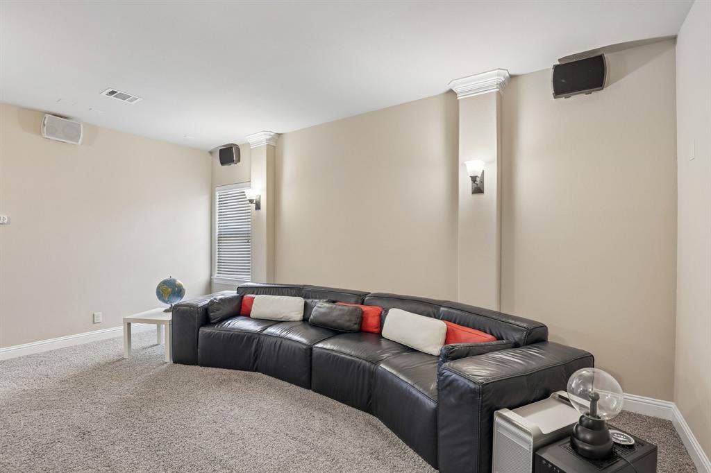 676 Princeton Way, Rockwall, TX 75087 Media room on second floor