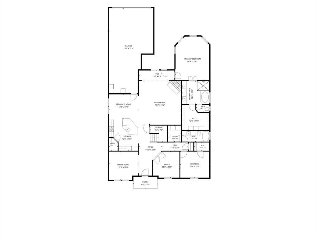 676 Princeton Way, Rockwall, TX 75087 First floor