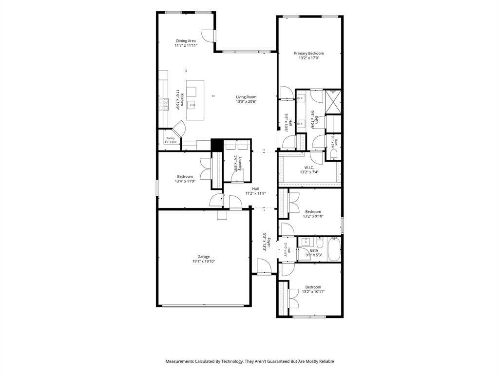 3417 Paintbrush Path, Melissa, TX 75454 Floor plan