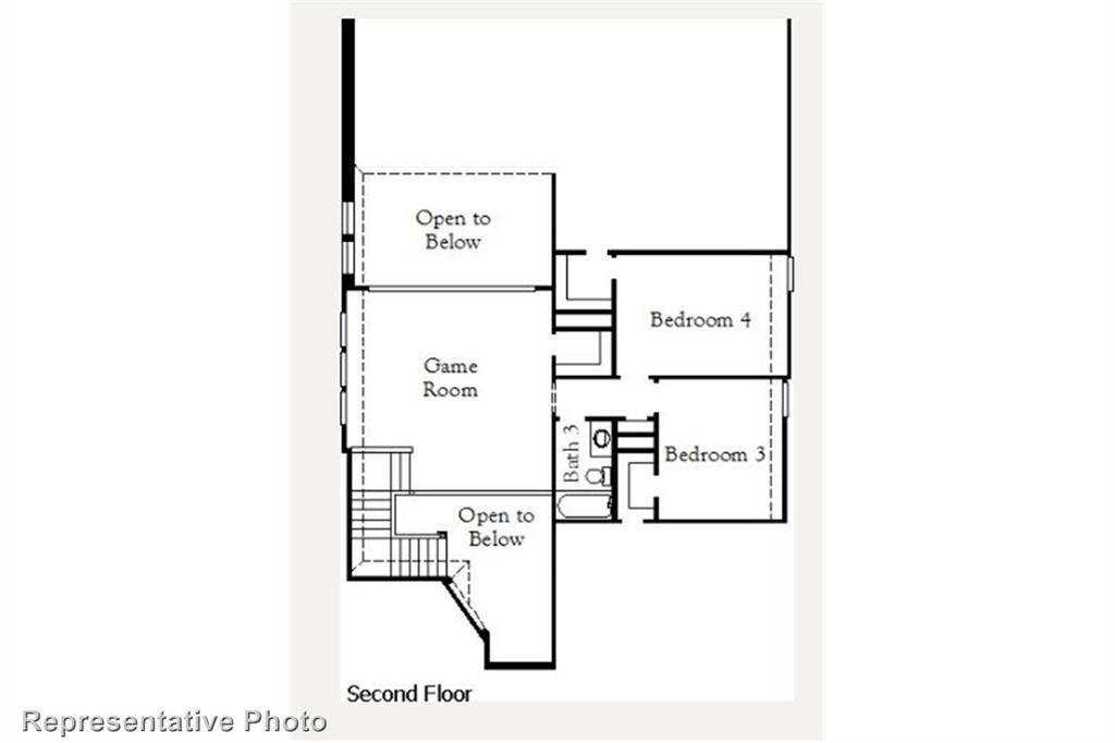 2728 Shady Branch Lane, McKinney, TX 75071 Easton Second Floor Plan.JPG