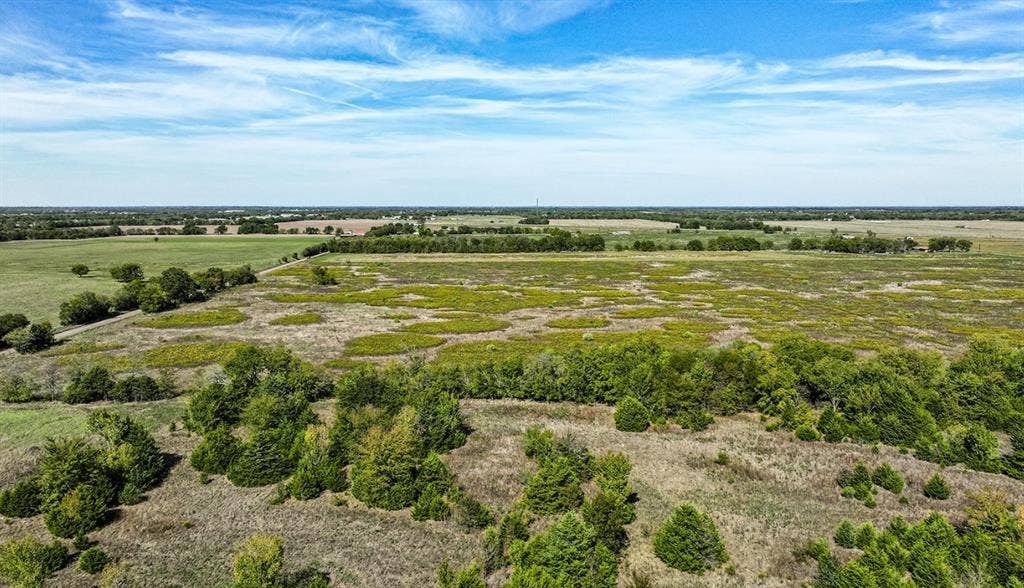 0 County Road 4604, Commerce, TX 75428 Expansive acreage featuring open meadow terrain, clusters of mature trees, and natural vegetation