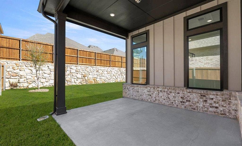 1219 Stone Cliff Drive, Wylie, TX 75098 Covered Patio Representative Photo