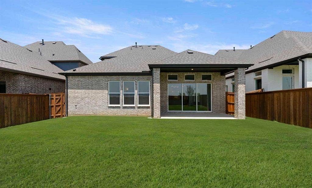 1223 Stone Cliff Drive, Wylie, TX 75098 Rear Exterior Design Representative Photo