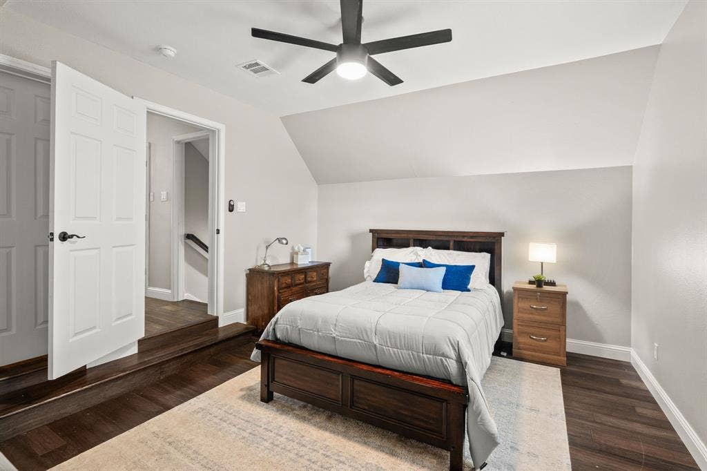 15 Brookhollow Circle, Melissa, TX 75454 Large Upstairs Bedroom with a huge closet and an Unfinished Extra Storage Area