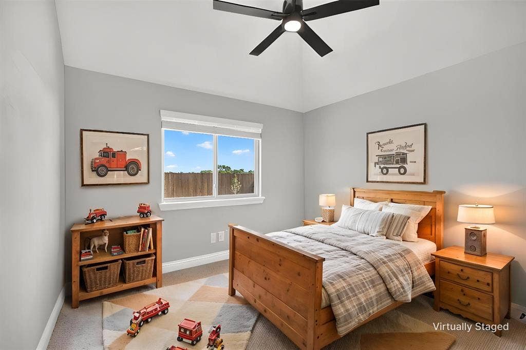 208 Shady Bank Way, Nevada, TX 75173 virtual staging of bedroom
