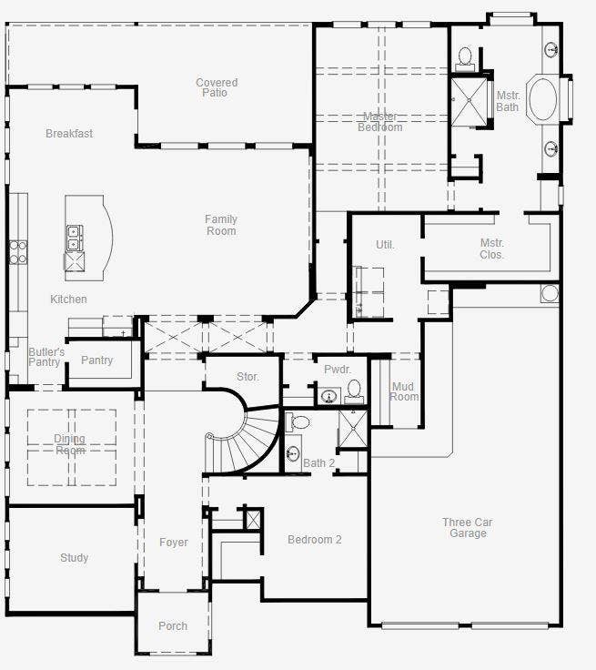 3337 Botta Street, McKinney, TX 75071 Pineland first floor.JPG