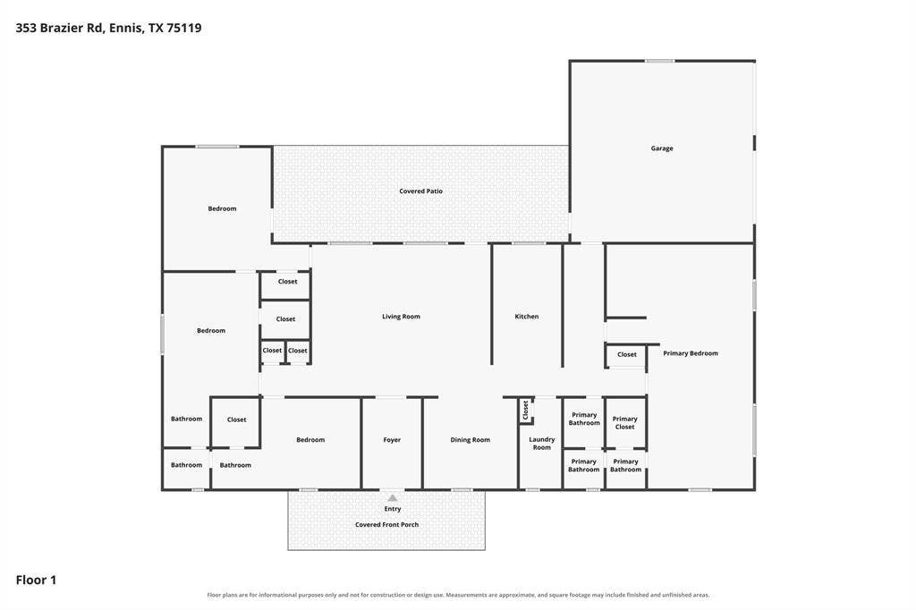 353 Brazier Road, Ennis, TX 75119