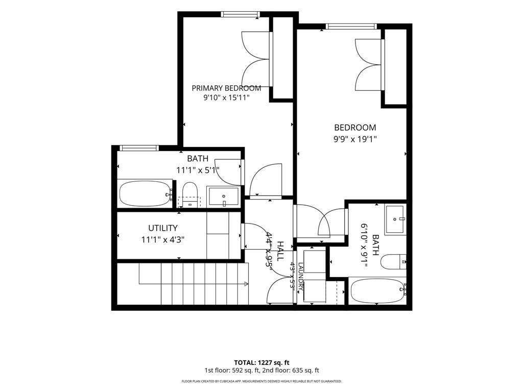 2410 S 2nd Street, #625, Waco, TX 76706 Floor plan