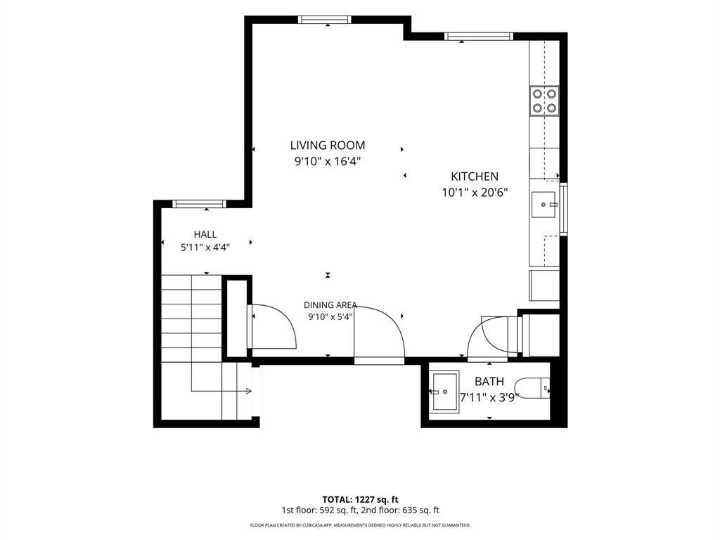 2410 S 2nd Street, #625, Waco, TX 76706 Floor plan