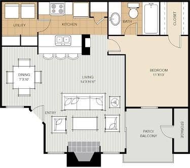 7550 S Westmoreland Road, #P-0227, Dallas, TX 75237 October Special 299.00 Move In