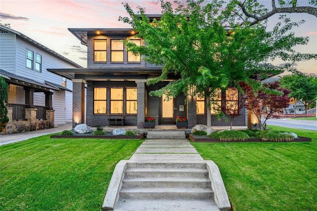 Craftsman character meets modern design in the heart of Vickery Place.