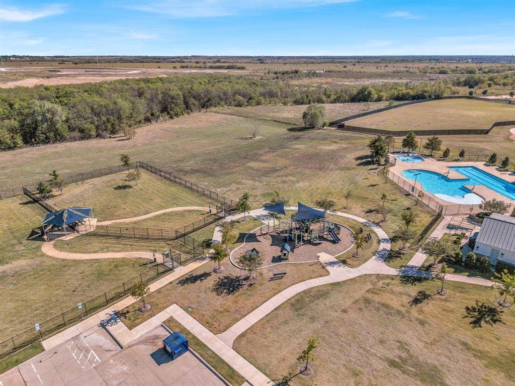 1996 Ocelot Street, Crandall, TX 75114 Community Center aerial view