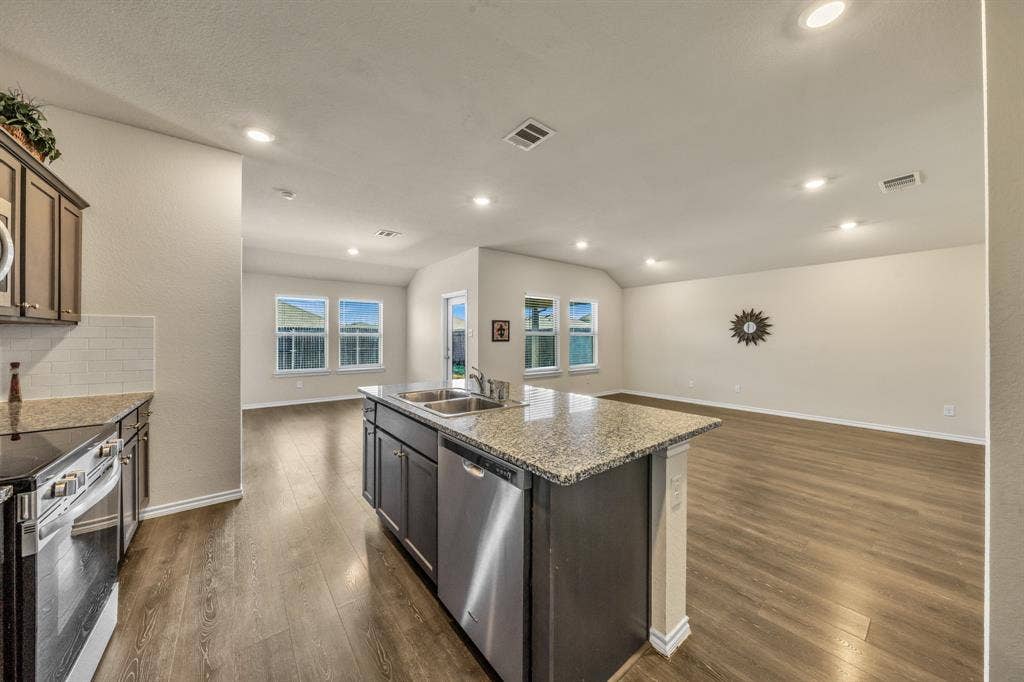 1996 Ocelot Street, Crandall, TX 75114 View of Dining area and Family Room