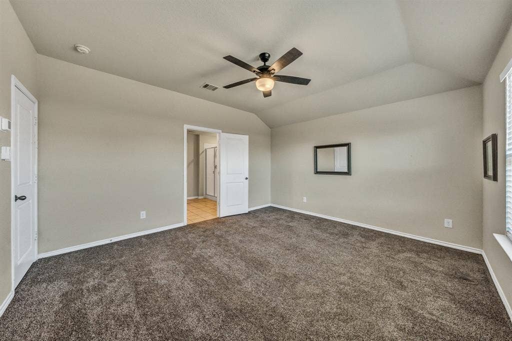 1996 Ocelot Street, Crandall, TX 75114 Primary Bedroom - New ceiling fan installed in October, 2026