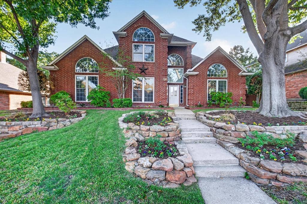 126 Allencrest Lane, Coppell, TX 75019 Stunning walk-up appeal