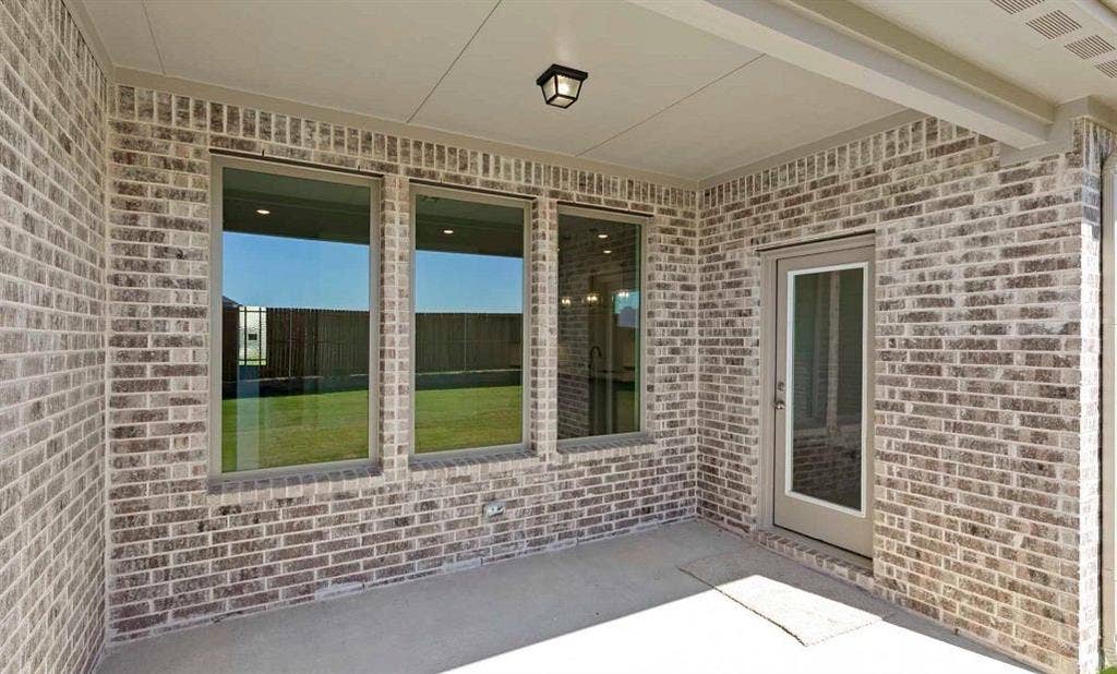 705 Columbus Circle, Princeton, TX 75407 Covered Patio Representative Photo