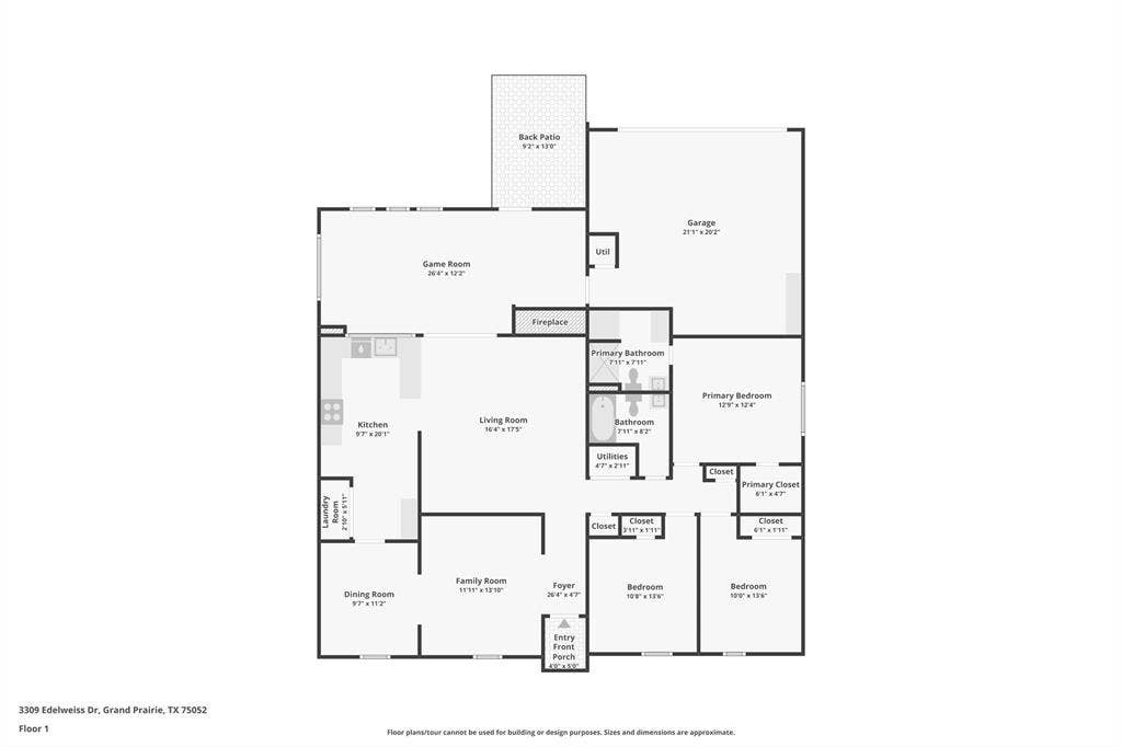 3309 S Edelweiss Drive, Grand Prairie, TX 75052 3309 S Edelweiss Drive, Grand Prairie, TX 75052