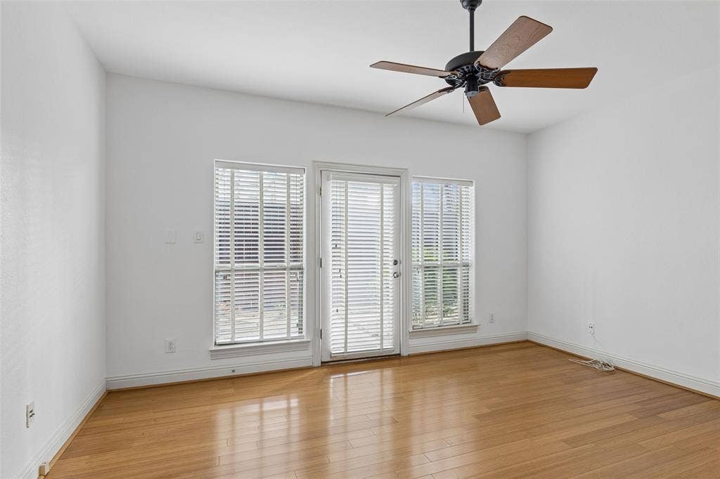4330 Cole Avenue, #F, Dallas, TX 75205 Second Bedroom Can be used as a bedroom or an office.