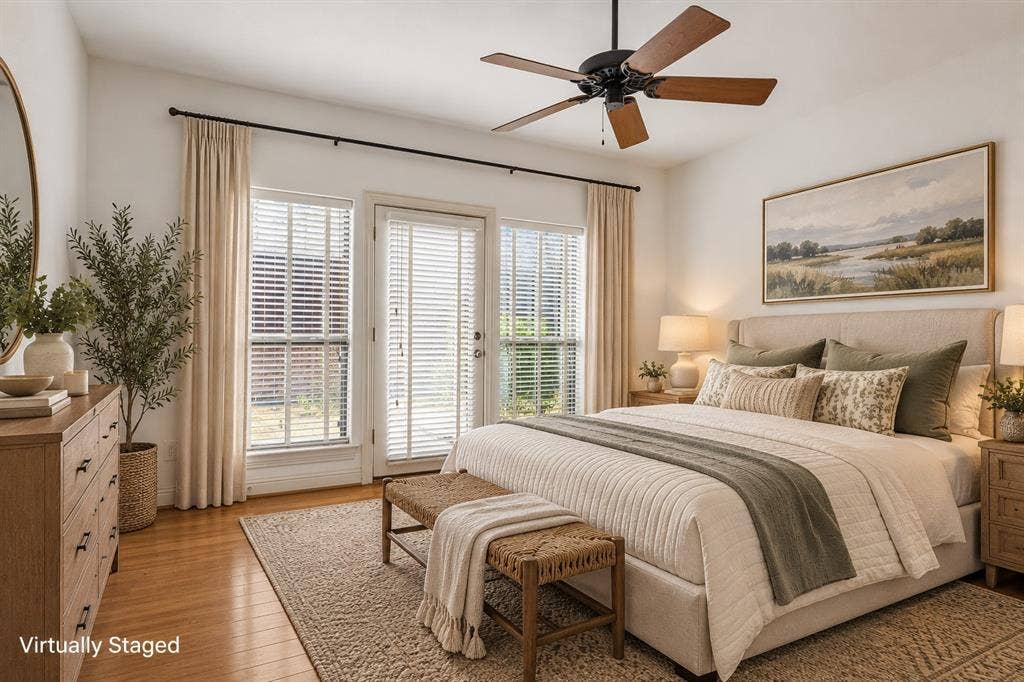 4330 Cole Avenue, #F, Dallas, TX 75205 Virtually Staged