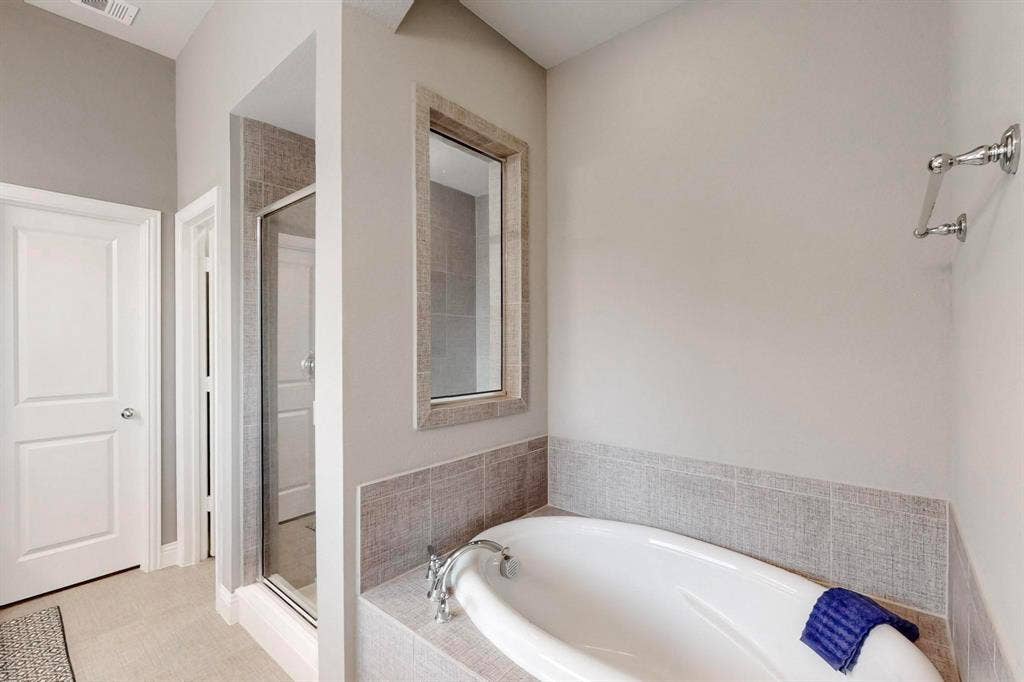 Primary Bath - Tub and Separate Shower