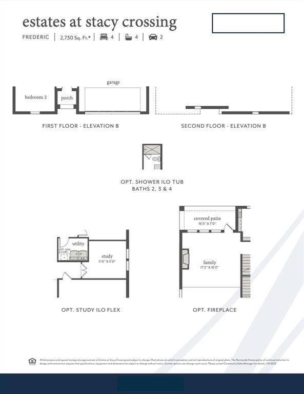 This dream home offers elevation B, the optional study, shower ILO tube for bath 3 and so much more!