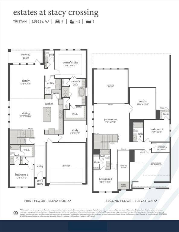 Featuring a sophisticated open concept floor plan with ample entertaining space, our Tristan floor plan is your dream home come to life!