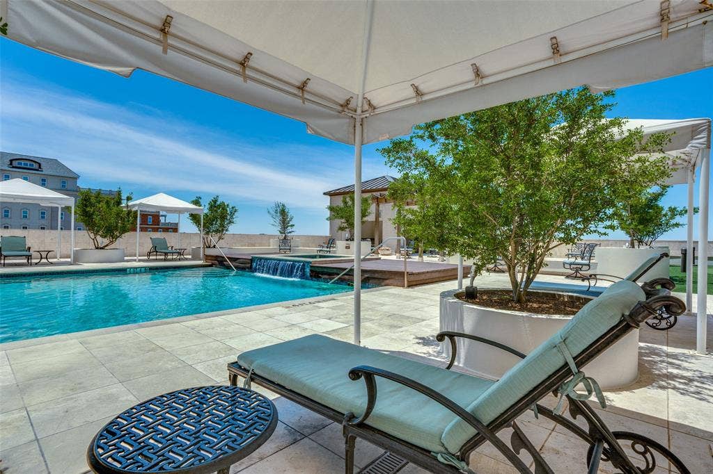Pool and cabana