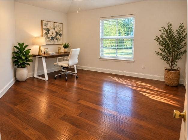 Bedroom #2 - EXTRA LARGE Bedroom featuring hardwood flooring, neutral wall paint, and large walk-in closet. Perfect for 2nd primary suite. Access to Bath#2.