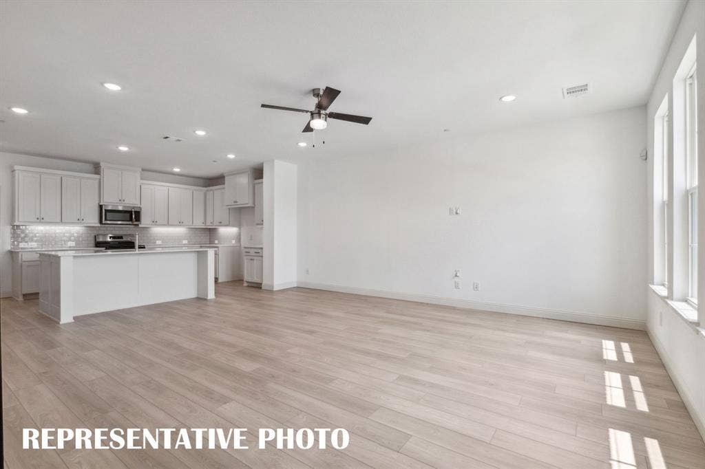 Our Kelsi plan offers an open and flowing floor plan the entire family will love!  REPRESENTATIVE PHOTO