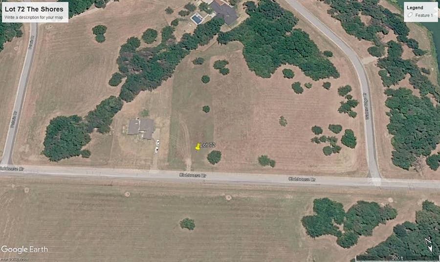 Property photo for Lot 72 Clubhouse Drive, Corsicana, TX