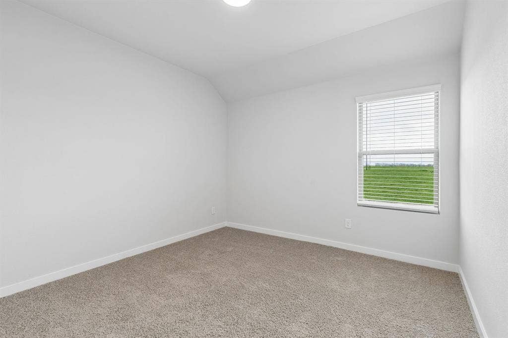 2219 Willowbank Drive, Forney, TX 75126 Bedroom in the Oscar home plan – REPRESENTATIVE PHOTO