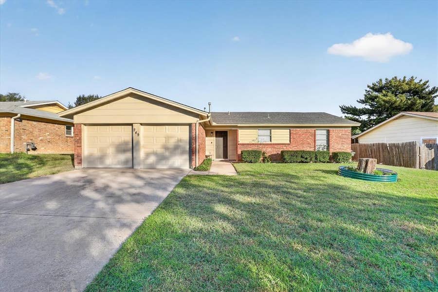 Property photo for 249 E Cunningham Avenue, Crowley, TX