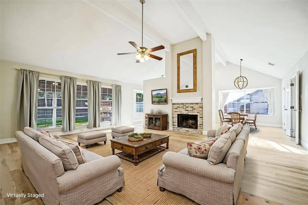 Living Room - Virtually Staged
