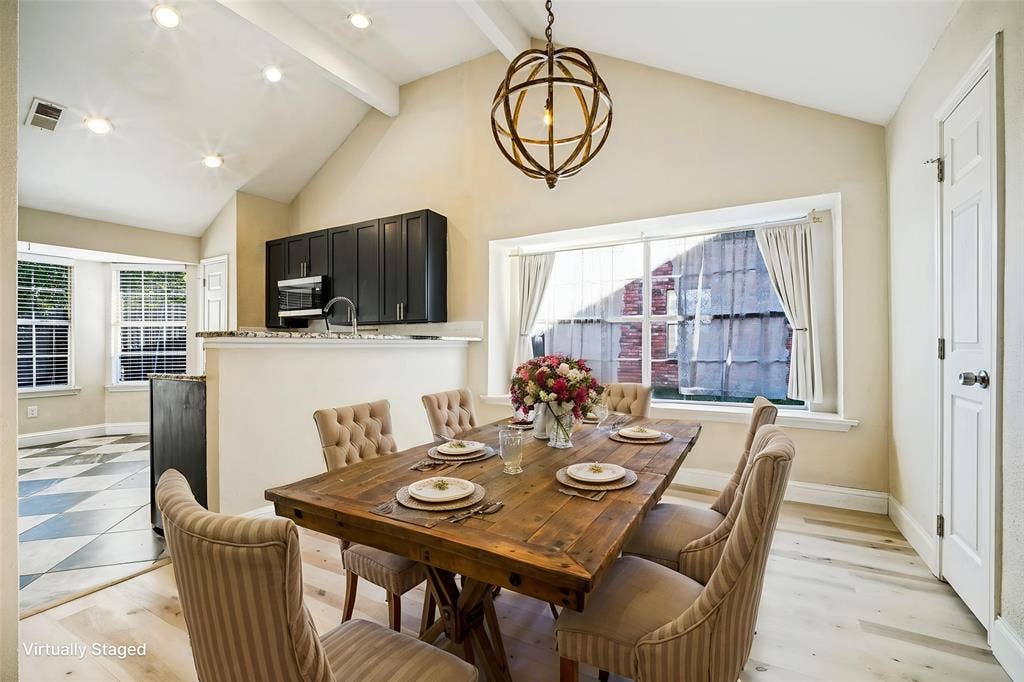 Dining Room - Virtually Staged