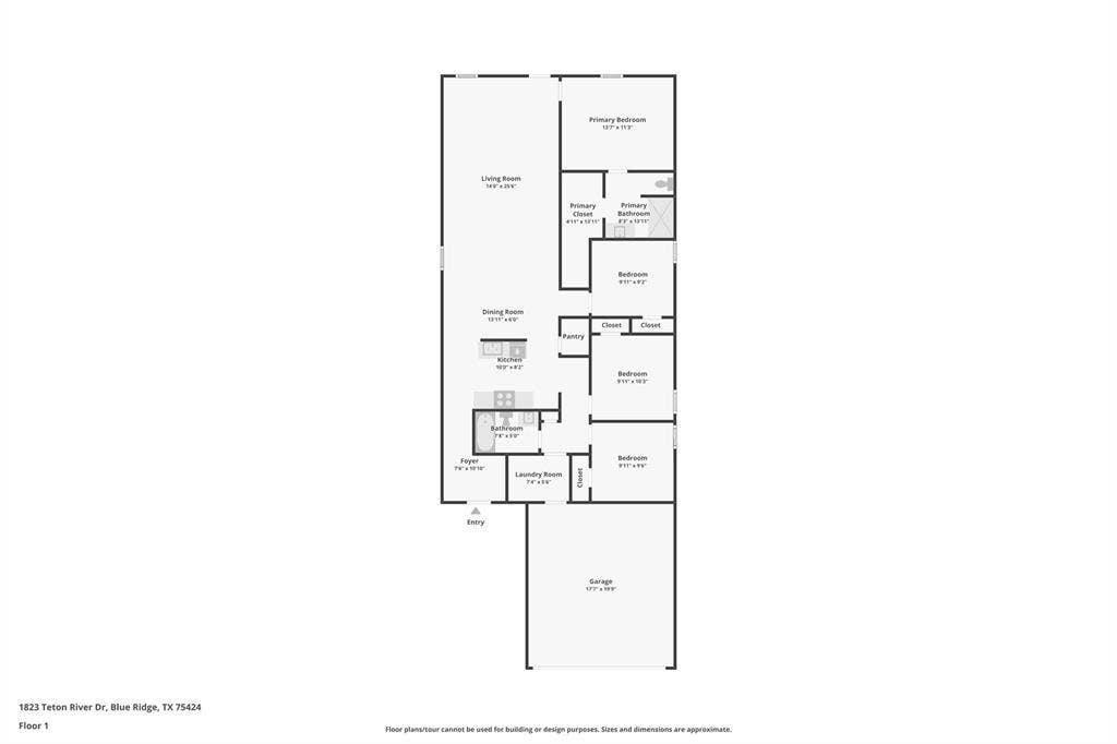 1823 Teton River Drive, Blue Ridge, TX 75424 1823 Teton River Drive, Blue Ridge, TX 75424