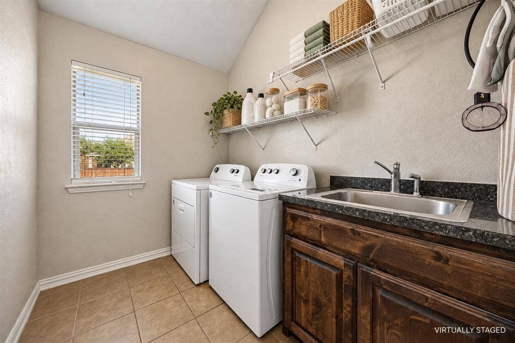Laundry with a sink!